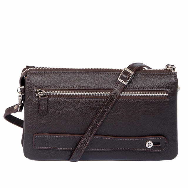 Ръчна чанта за мъже от естествена кожа с две дръжки