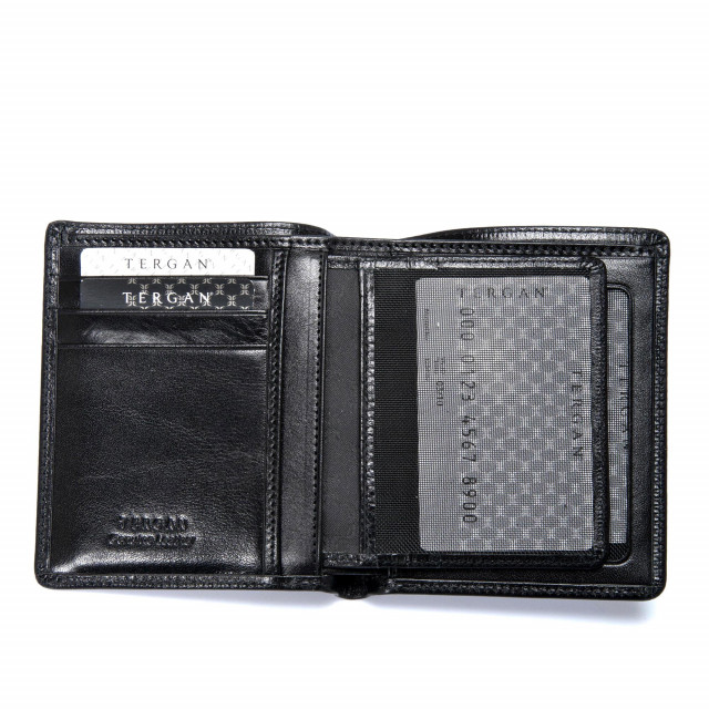 Функционален мъжки портфейл от естествена кожа