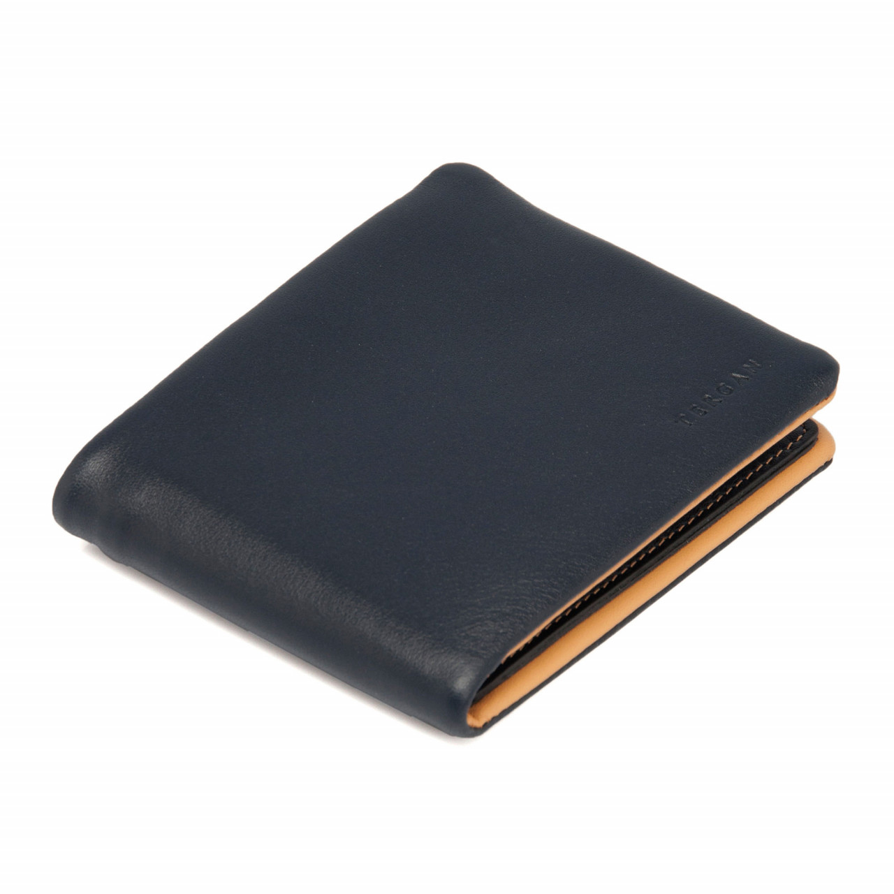 Polished leather wallet