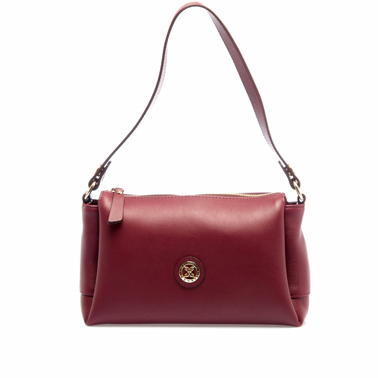 Small women's bag made of genuine leather