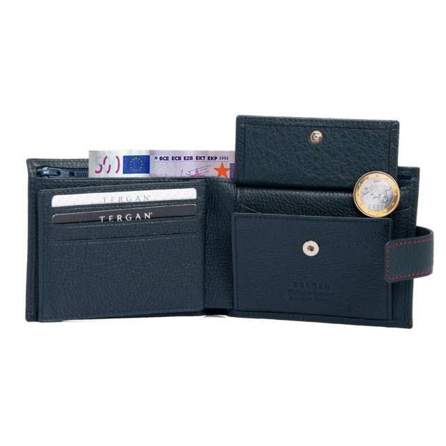 Dark blue men's wallet