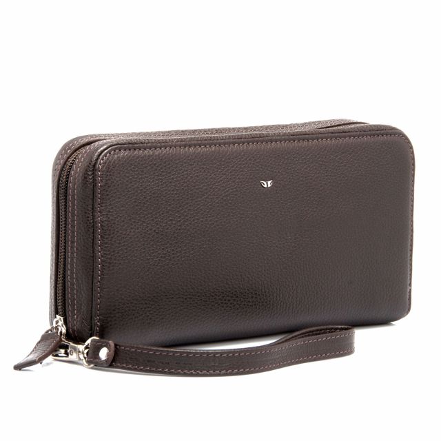 Ръчна чанта за мъже в кафяво