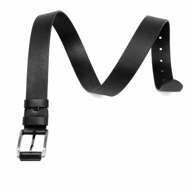 Мъжки спортен колан в черно