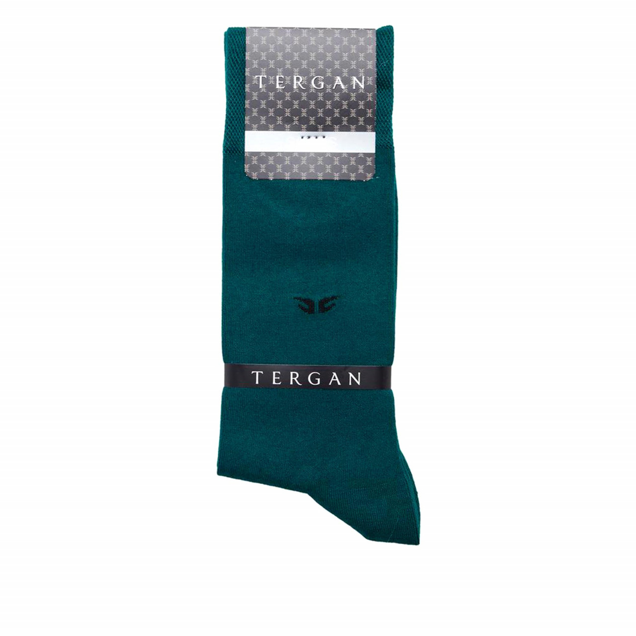 Петролено зелени класически мъжки чорапи
