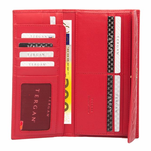 Genuine Leather Long Fashion Women Wallet