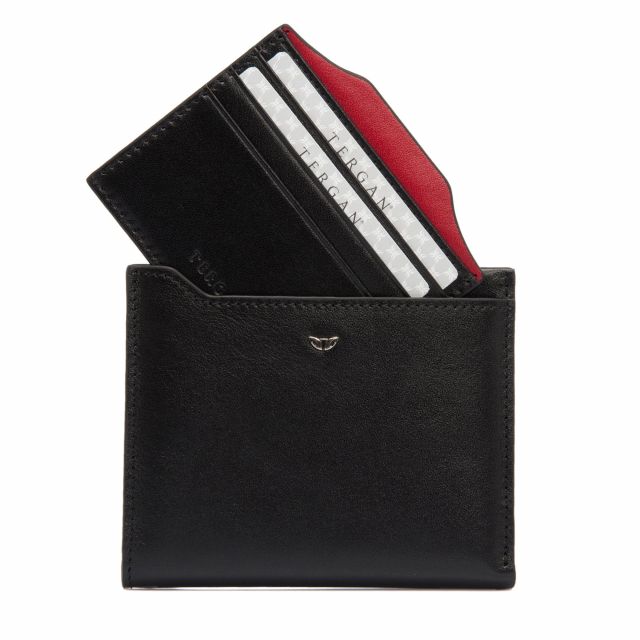Wallet for documents from genuine leather