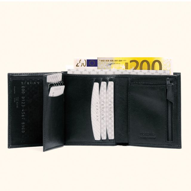 Vertical Men’s Wallet with ID Window
