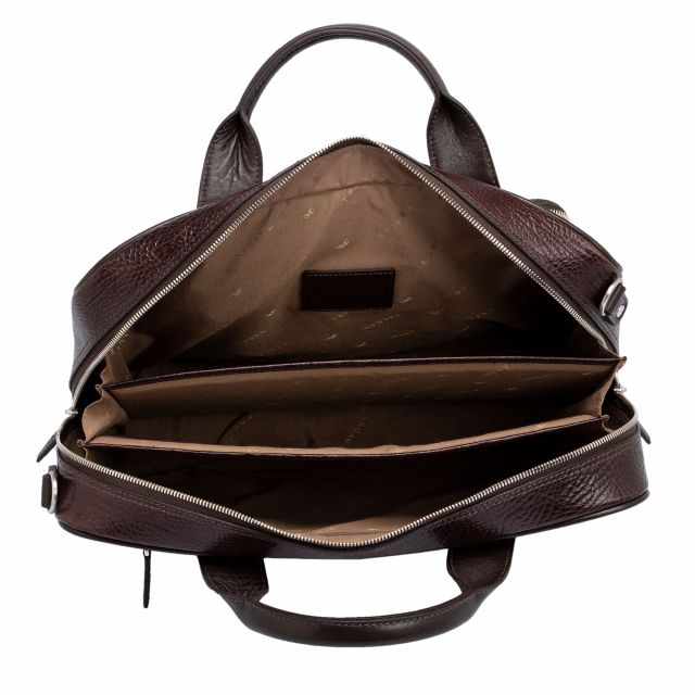 Мъжка бизнес чанта от естествена кожа