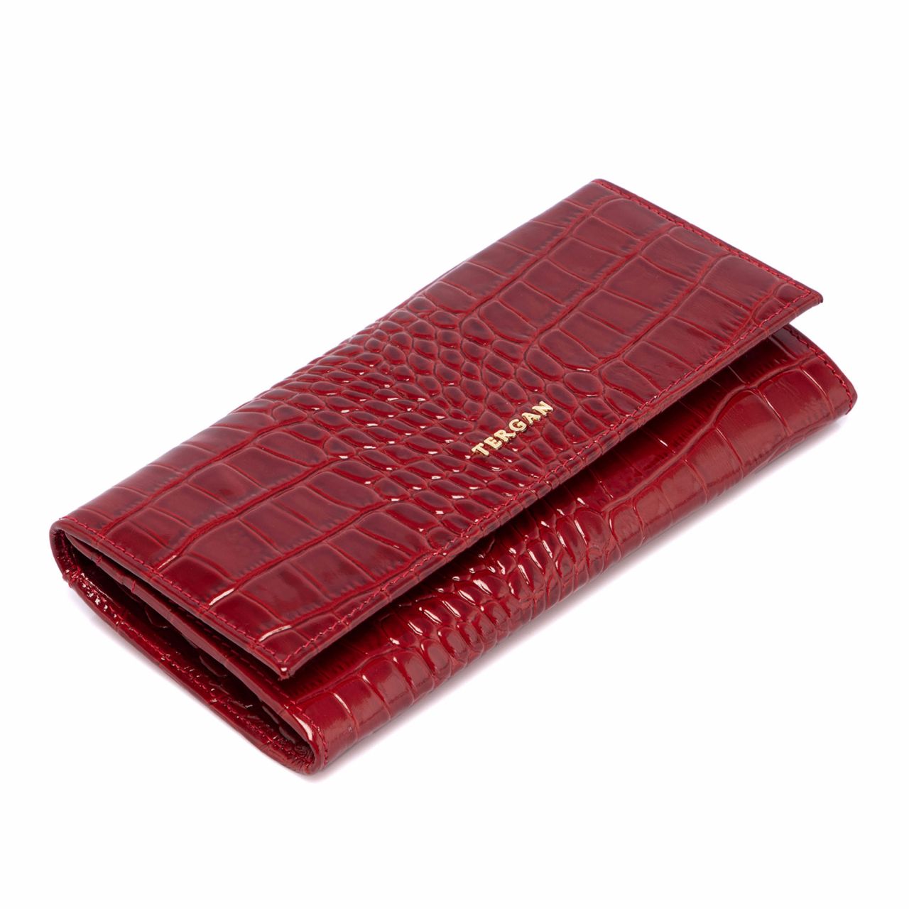 Women's purse red lacquer