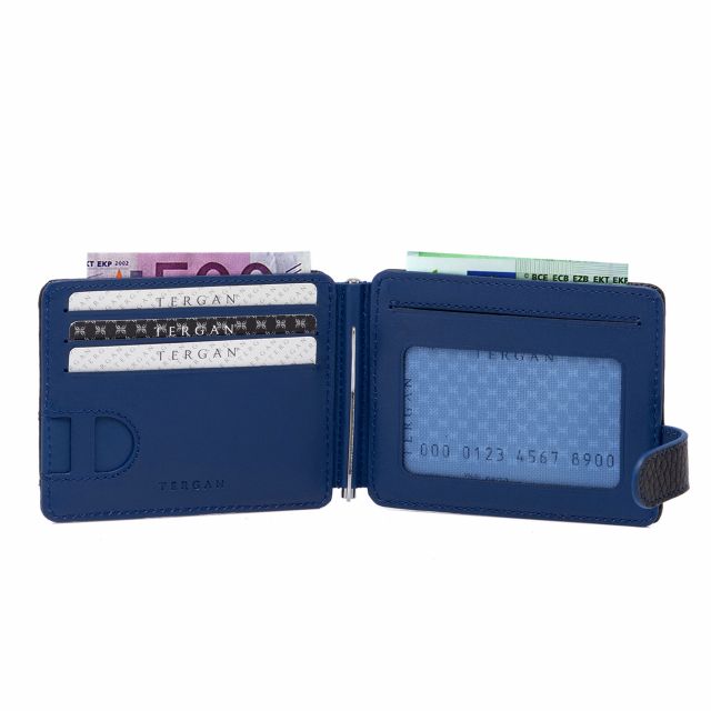 Money Clip Leather Wallet