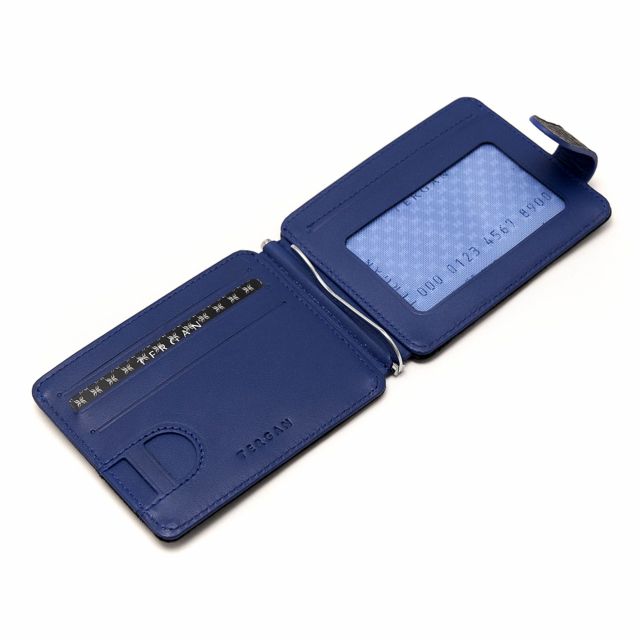 Money Clip Leather Wallet