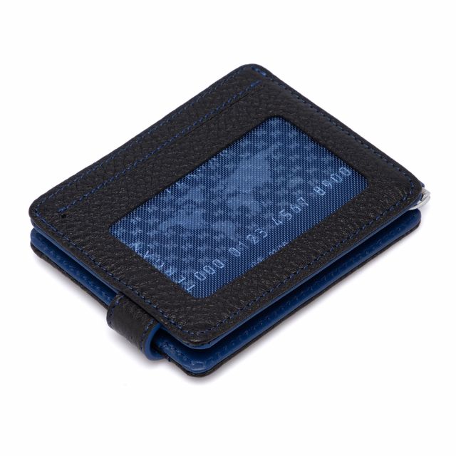 Money Clip Leather Wallet