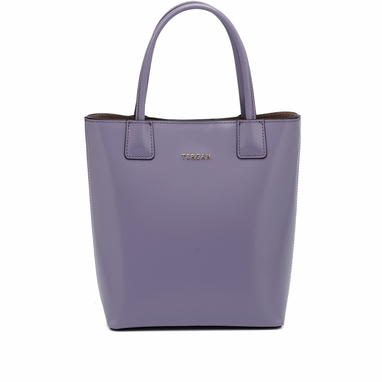 Малка дамска чанта в светловиолетов цвят