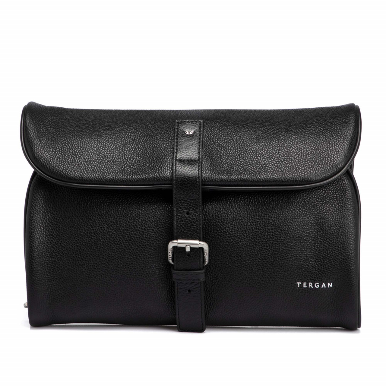 Men's leather toiletry bag