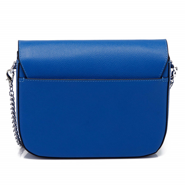 Малка дамска чанта с метална верижка за рамо