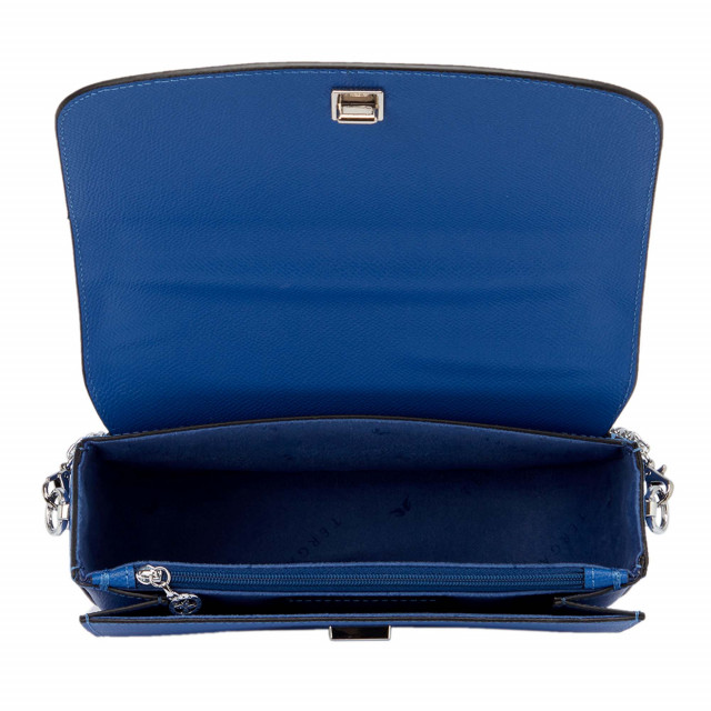 Малка дамска чанта с метална верижка за рамо