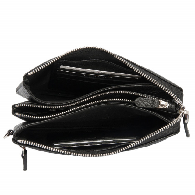 Мъжка ръчна чанта от мека естествена кожа