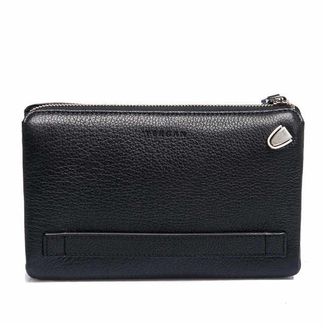 Мъжка ръчна чанта с метален цип