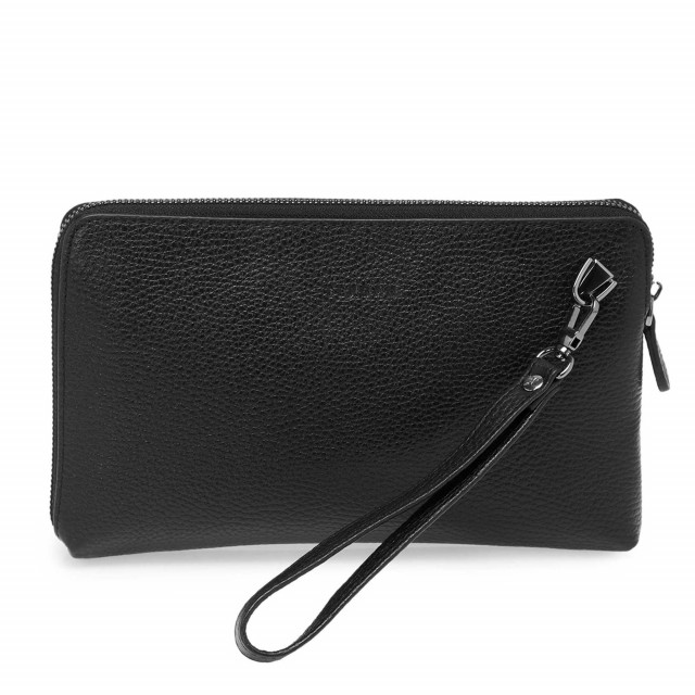 Малка черна чанта с дръжка за ръка