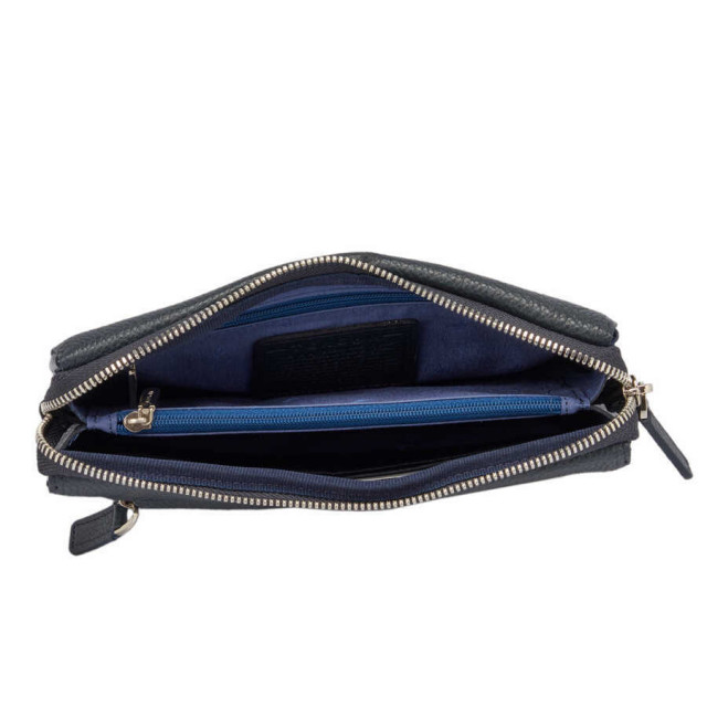 Тъмносиня мъжка ръчна чанта