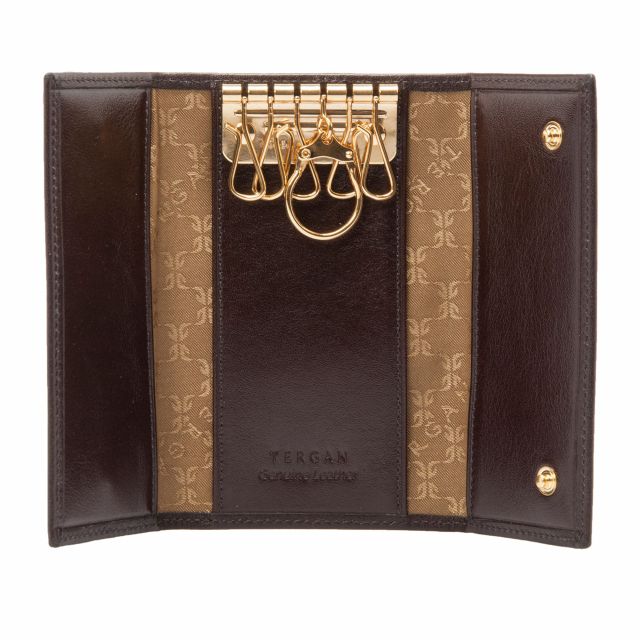 Brown Leather Traditional Key Case