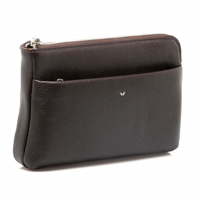 Мъжка чанта от естествена кожа за носене в ръка