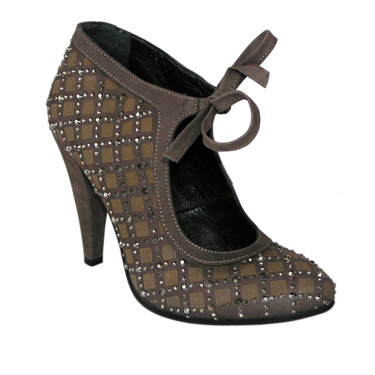 Изискани дамски обувки от висококачествен велур