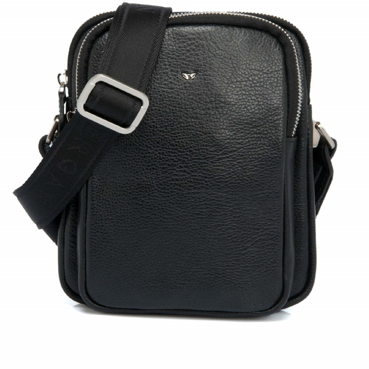 Компактна мъжка чанта за носене през рамо