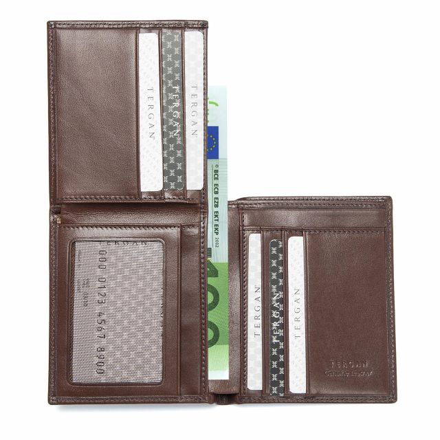 Exclusive Dark Brown Leather Wallet for Men